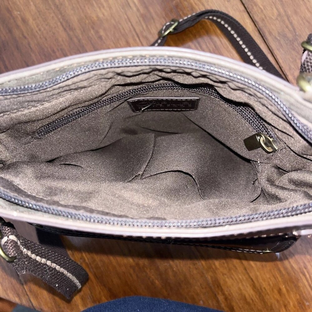 Chala Gemini Messenger 3-In-1 Crossbody Sunflower Shoulder Bag - Picture 3 of 7